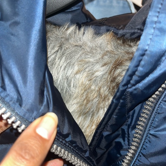 NEW Titiskin nwt Puffed Fur Coat - Picture 3 of 5